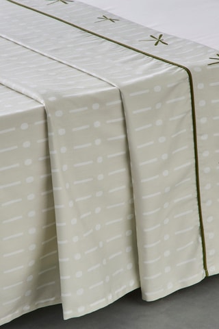 Lenzuolo sopra Thylane - Verde acqua