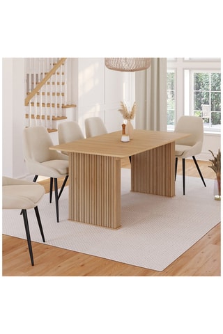 Mesa extensível Faustine - 160/240 x 75 x 90 cm