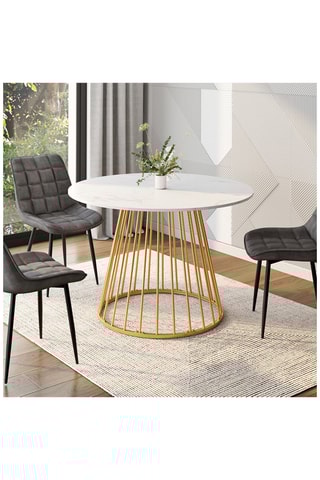 Mesa de jantar Adelle - 110 x 110 x 75 cm