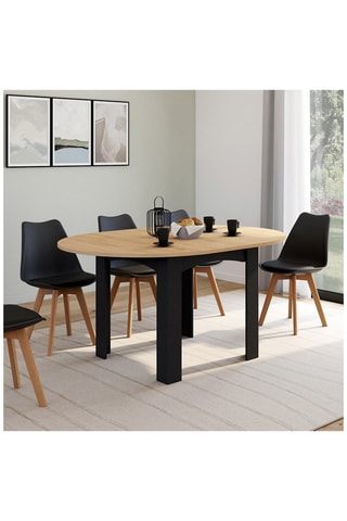 Mesa Dina - 110/150 x 110 x 75 cm