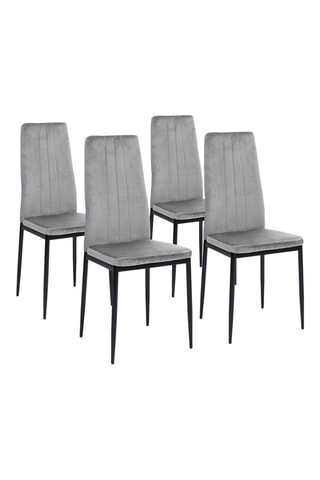 4 cadeiras Jade - 39 x 96 x 41,5 cm