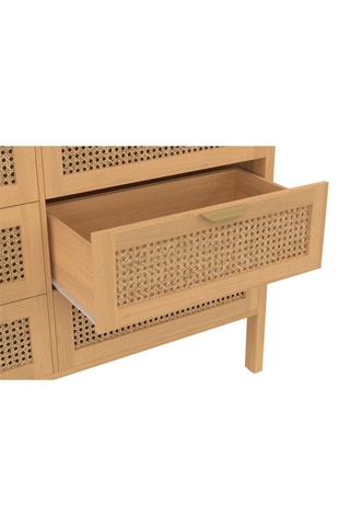 Cómoda 6 gavetas Eve - 118 x 80 x 40 cm