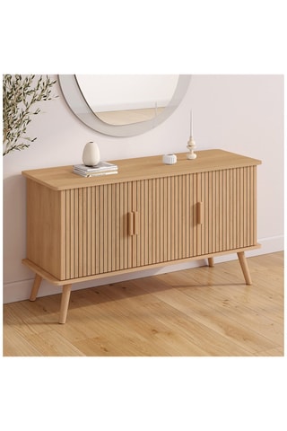 Aparador Faustine 3 portas - 110 x 60 x 40 cm