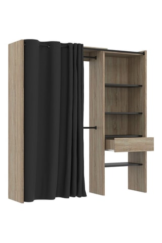 Dressing extensible - Naturel et noir
