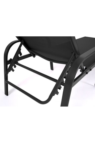 2 chaises longues - 185 x 58 x 50 cm