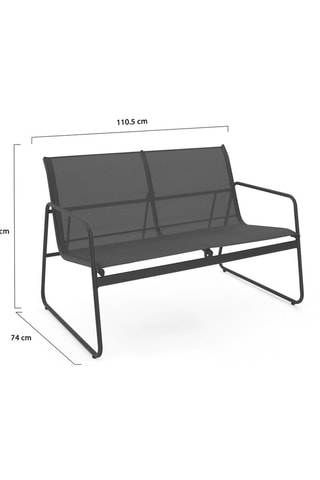 Conjunto de jardim V2 - 75 x 44,5 x 41 cm - 6 lugares