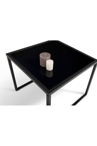 Conjunto de jardim Tropéa 2 lugares em aço cinzento