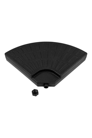 4 lajes de guarda-sol - 48 x 48 x 7,5 cm