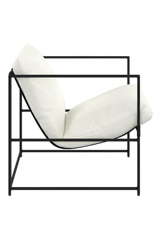Fauteuil Penelope - Blanc et noir