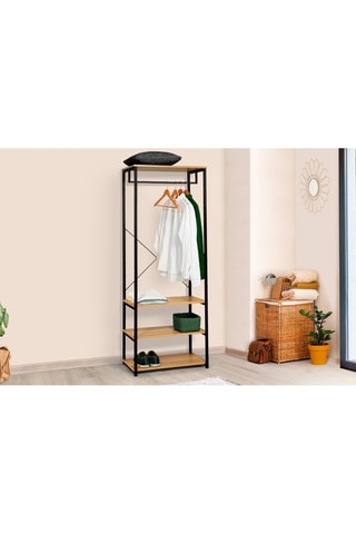 Closet com 3 prateleiras Iris - 167 x 60 x 40 cm