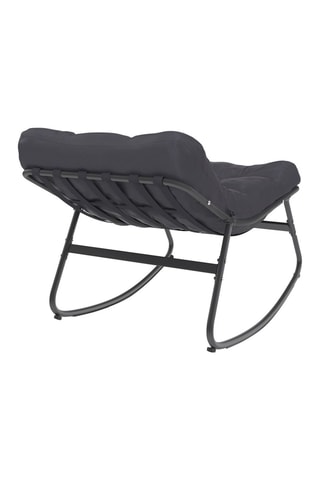 2 fauteuils de jardin à bascule - 108 x 64 x 73 cm