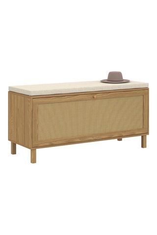 Banc à chaussures 6 paires Erin - 100 x 51 x 30 cm