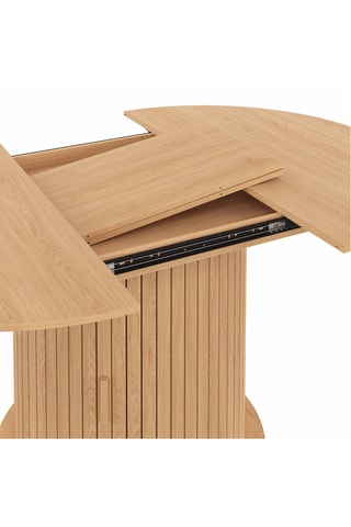 Table extensible Albane - 75 x 110 x 110/150 cm