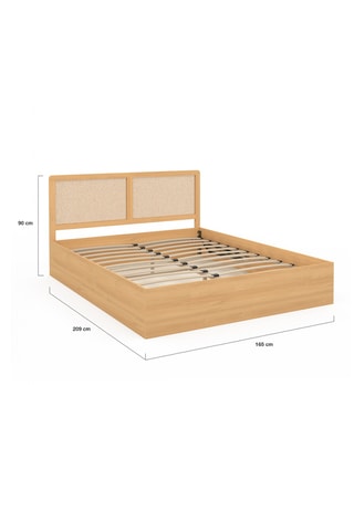 Cama com arrumação Eve - 160 x 200 cm