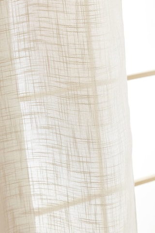 Cortina ajustable Nia - Beige - 140 x 270 cm