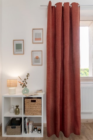 Cortina Osiris - Terracota - 140 x 240 cm