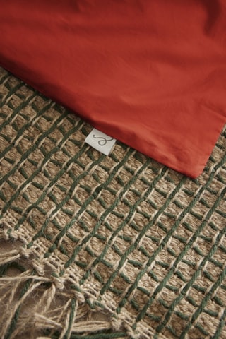 Funda de almohada de percal de algodón 80 hilos/cm² Bally - Terracota