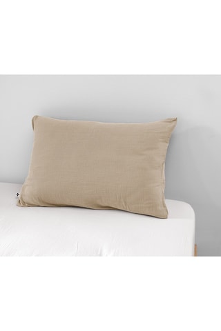 Funda de almohada Gaïa - Beige