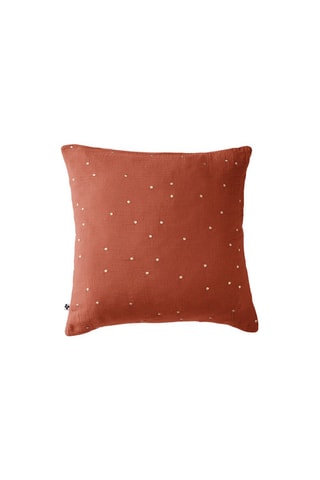 Funda de almohada Gaïa Chic - Terracota