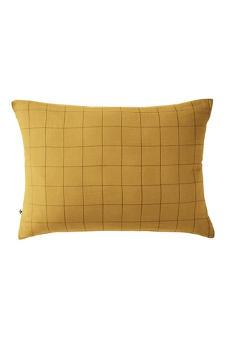 Funda de almohada Gaïa - Azafrán