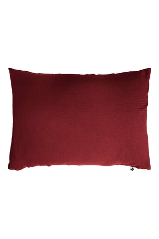 Funda de almohada - Burdeos