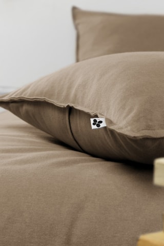 Funda de almohada Candice - Beige oscuro