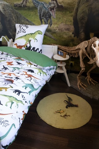 Juego de cama de algodón 57 hilos/cm² Cretacé - Blanco