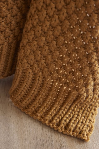 Manta Olympia - Camel - 125 x 150 cm