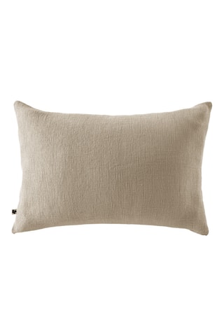 Taie d’oreiller réversible en coton 57 fils/cm² Alma - Beige