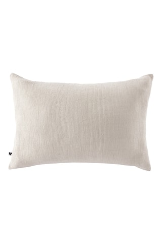 Taie d’oreiller réversible en coton 57 fils/cm² Alma - Beige