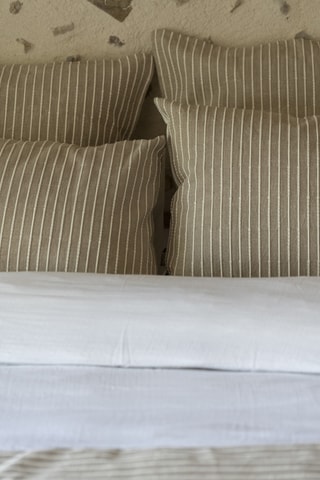 Taie d’oreiller en coton 80 fils/cm² Tim - Taupe