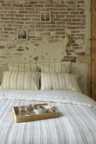 Taie d’oreiller en coton 80 fils/cm² Tom - Ecru