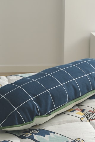 Cojín reversible California - Azul marino - 65 x 25 cm