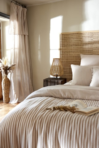 Cortina ajustable Romie - Beige oscuro - 140 x 300 cm