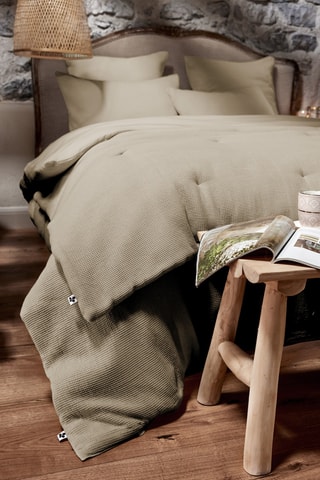 Couvre-lit en coton 57 fils/cm² Alma - Beige