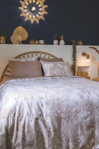 Housse de couette en coton 57 fils/cm² Java - Blanc