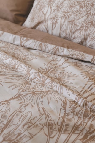 Housse de couette en coton 57 fils/cm² Java - Blanc