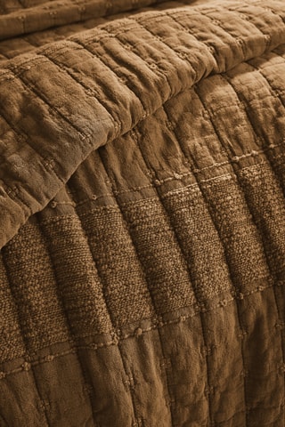 Couvre-lit Zelie - Marron