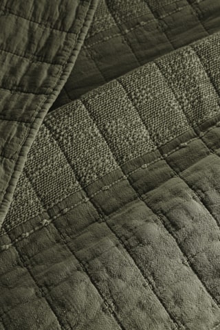 Couvre-lit Zelie - Kaki