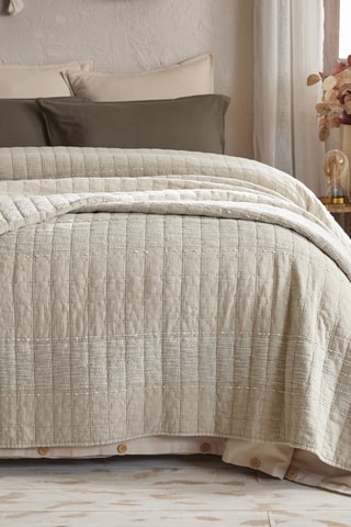 Couvre-lit Zelie - Beige