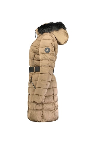 Doudoune longue Armonica Taupe