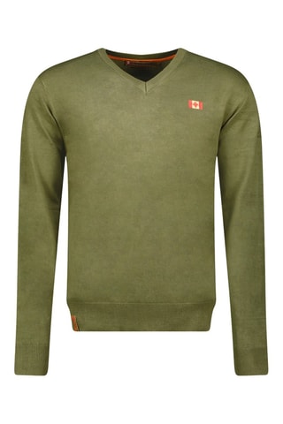 Pull Felineak - Vert olive