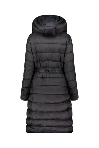 Doudoune longue à capuche Anideak - Noir