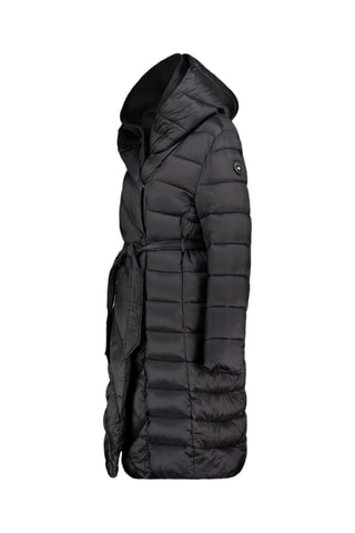 Doudoune longue à capuche Anideak - Noir