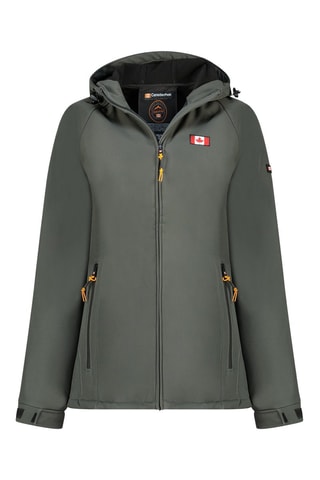 Veste à capuche Softshell Tamilaloreak - Gris foncé