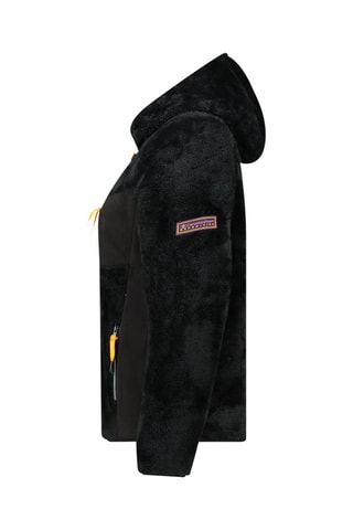 Veste polaire à capuche Toscaneak - Noir