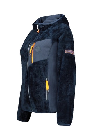 Veste polaire à capuche Toscaneak - Bleu marine