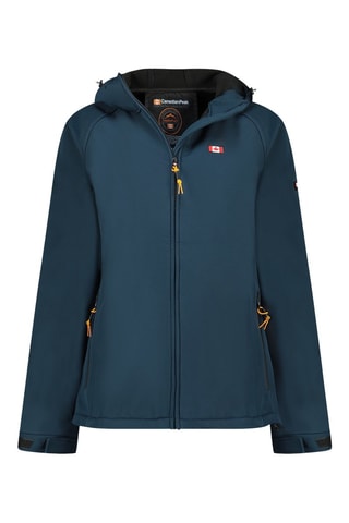 Veste à capuche Softshell Tamilaloreak - Bleu marine