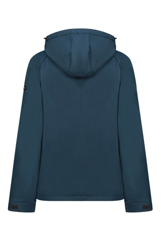 Veste à capuche Softshell Tamilaloreak - Bleu marine