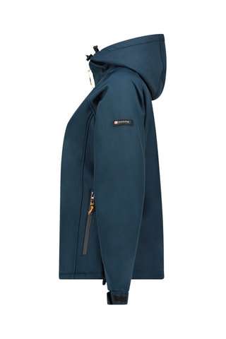 Veste à capuche Softshell Tamilaloreak - Bleu marine